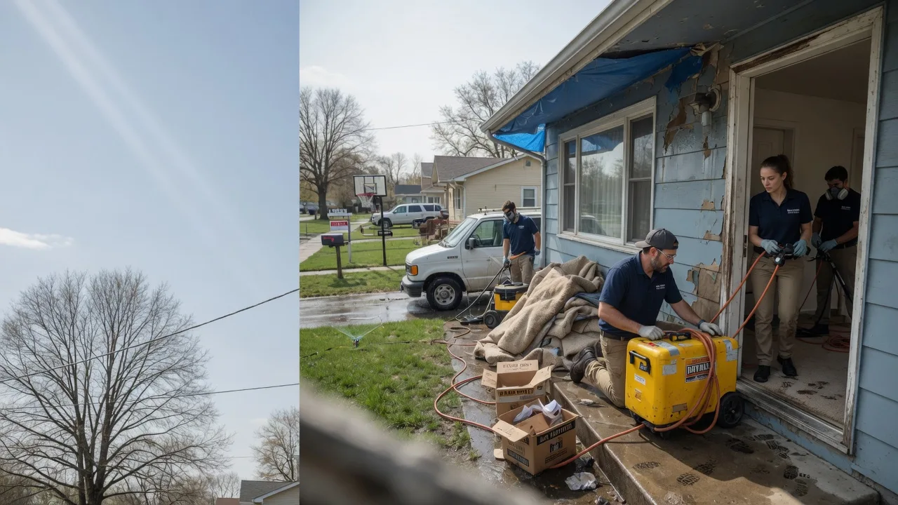 Basement Flood Cleanup in Granville, IA near me